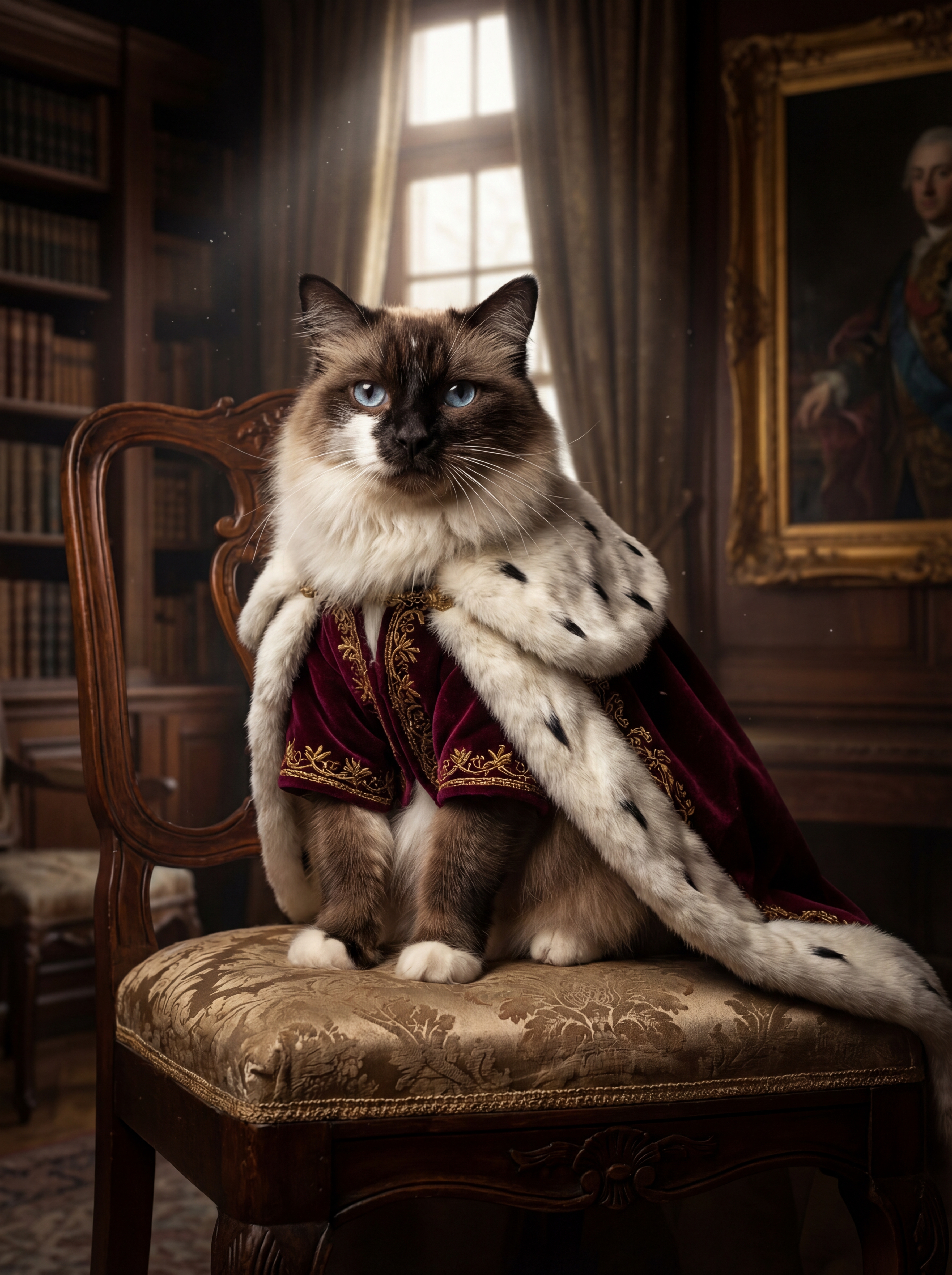 Retrato nobre de pet