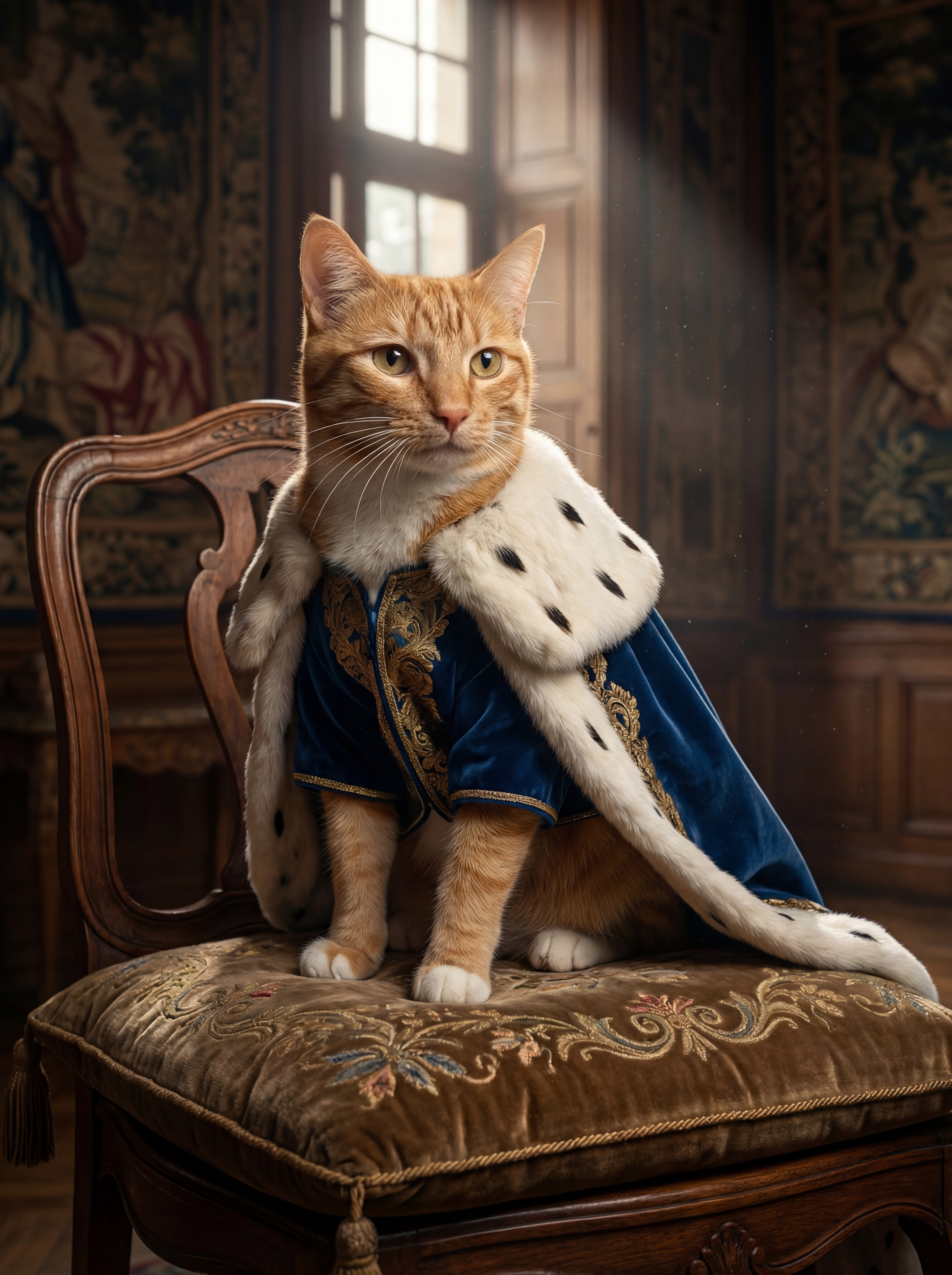 Pet em cenário mágico